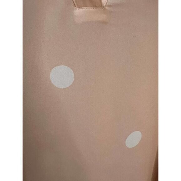 LOFT Dotted Split‎ Neck Blouse Size XS NWOT - Picture 6 of 7